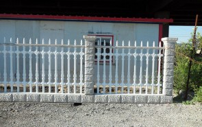 水泥艺术围栏