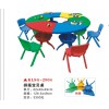 邯郸市磁县幼儿园彩色手工课桌、幼儿园椅子、幼儿园书报架销售