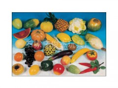 29件逼真塑胶水果蔬菜