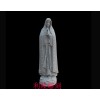 天主教汉白玉石雕圣母像工艺摆件