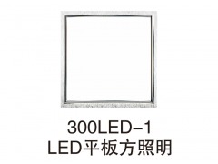300LED-1LED平板方照明