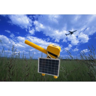 太阳能驱鸟煤气炮
