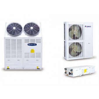 格力户式地暖中央空调机组，组合式和整体式