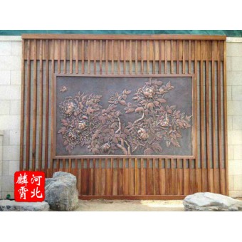 景墙铜浮雕