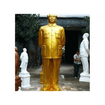 毛主席铜像_毛泽东雕像——伟人肖像