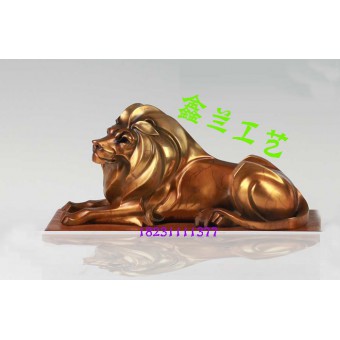 铜狮子铸造厂铜狮子定做小铜狮子价格纯黄铜精铸狮子鎏金铜狮子