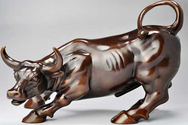 銅牛雕塑銅牛是動物雕塑作品之一