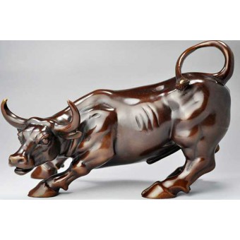 铜牛雕塑铜牛是动物雕塑作品之一