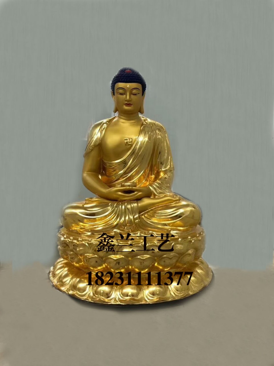 鑄銅佛像佛教中的“銅雕佛像三世佛”，你知道是誰嗎？