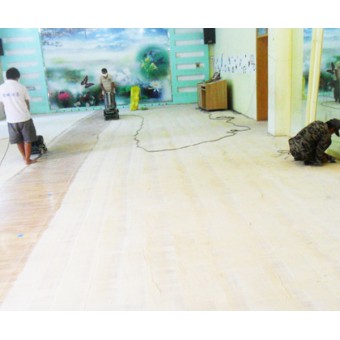 重庆学校实木地板翻新