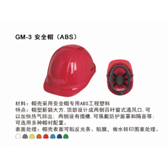 GM-3 安全帽（ABS）